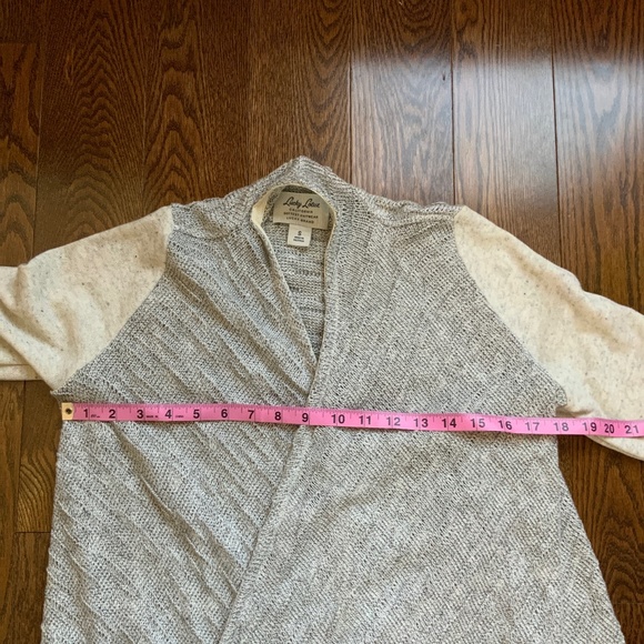 LUCKY BRAND Cardigan Lucky Lotus Knit Shrug. Size S. - Picture 5 of 8
